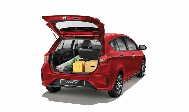 Perodua Myvi 2026 ruang bagasi