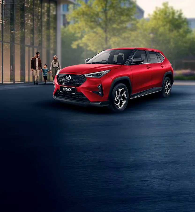 Perodua Traz 2026 pandangan hadapan